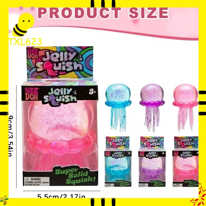 Confirmed Needoh JellySquish Fuzz Ball Jellyfish Squishy Blind Box Stress Relief Anti-Anxiety Squeeze Toy Party Prop Gift
Confirmed Needoh JellySquish Fuzz Ball Jellyfish Squishy Blind Box Stress Relief Anti-Anxiety Squeeze Toy Party Prop Gift
