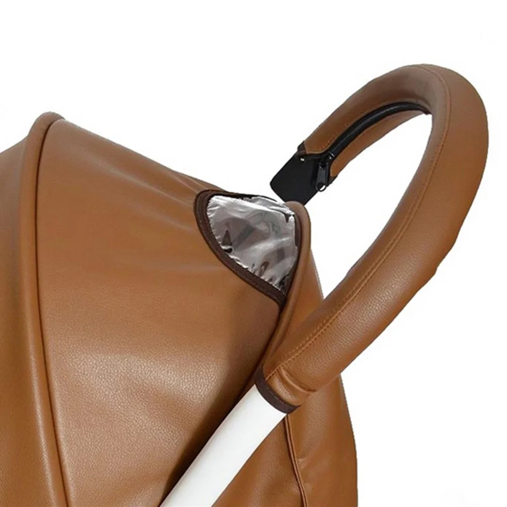 PU Stroller Handle Cover Armrest Sleeve Protector Easy Install Remove Durable Comfortable Stroller Accessories
PU Stroller Handle Cover Armrest Sleeve Protector Easy Install Remove Durable Comfortable Stroller Accessories