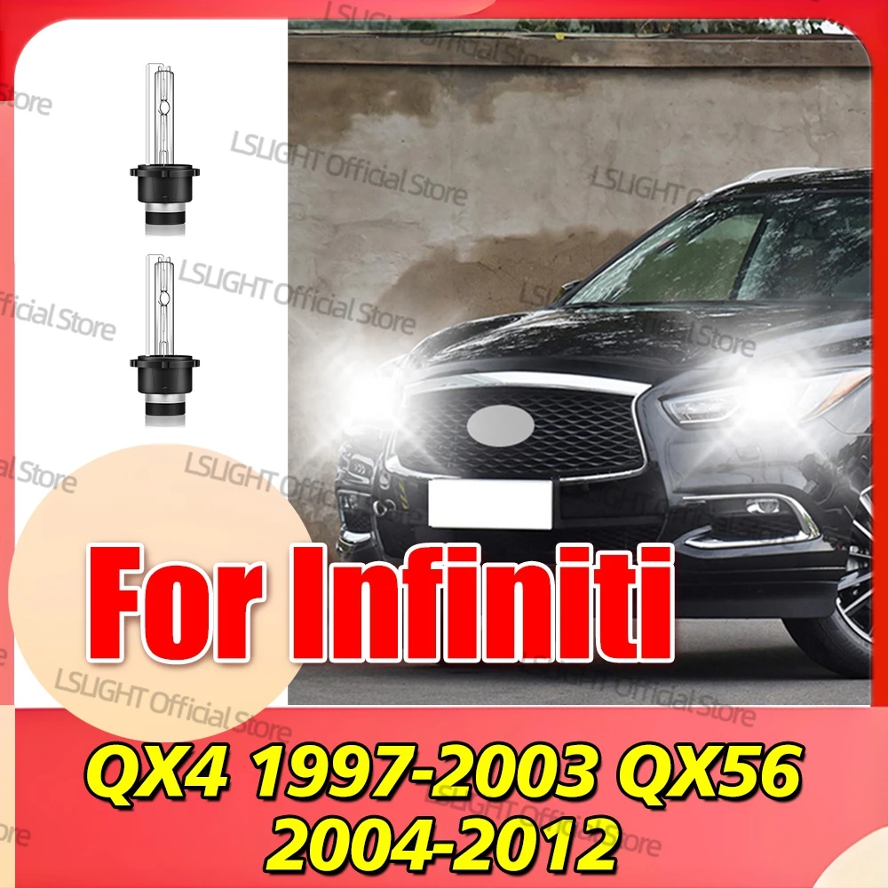 2x HID Xenon Bulbs D2 D2S Headlights 12V 35W 6000K 8000K 10000K For Infiniti QX4 1997-2003 QX56 2004-2012 Head Lamps Plug&Play
2x HID Xenon Bulbs D2 D2S Headlights 12V 35W 6000K 8000K 10000K For Infiniti QX4 1997-2003 QX56 2004-2012 Head Lamps Plug&Play