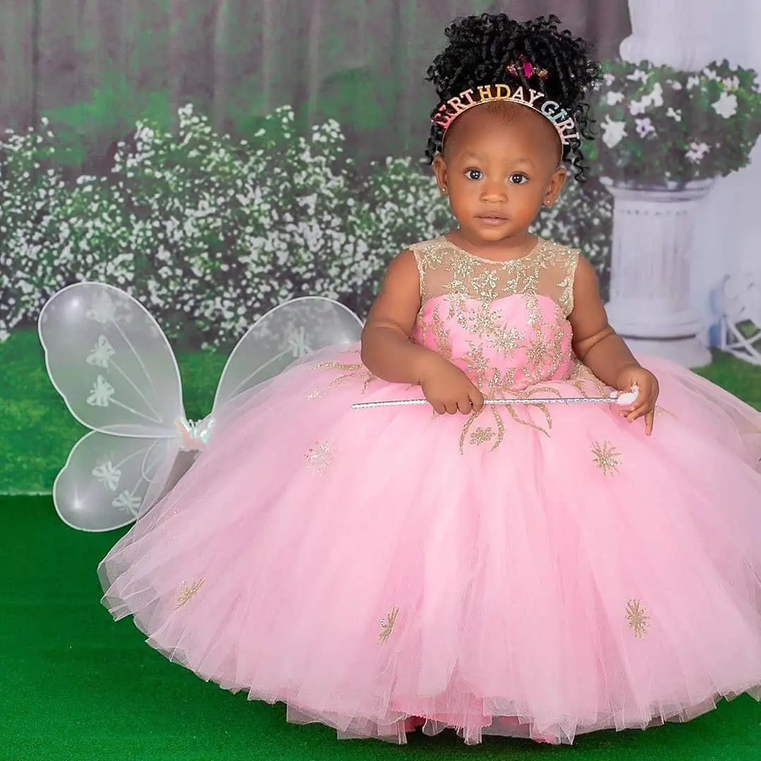 Lace Pink Flower Girl Dresses Sheer Neck Ball Gown Little Girl Wedding Dresses Cheap Communion Pageant Dresses
Lace Pink Flower Girl Dresses Sheer Neck Ball Gown Little Girl Wedding Dresses Cheap Communion Pageant Dresses