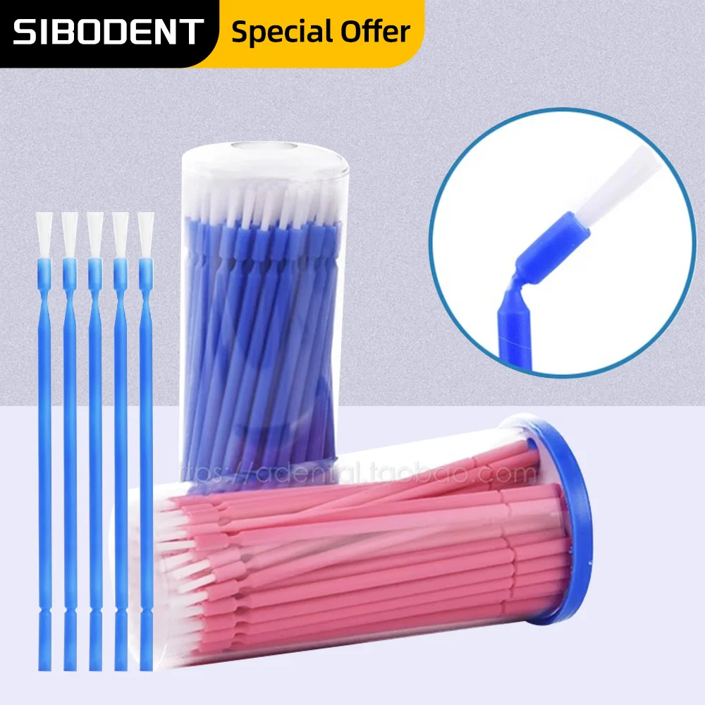 100pcs/Bag Dental Long Disposable Micro Brush Applicators Brushes Dentistry Odontologia Extension Tools
100pcs/Bag Dental Long Disposable Micro Brush Applicators Brushes Dentistry Odontologia Extension Tools