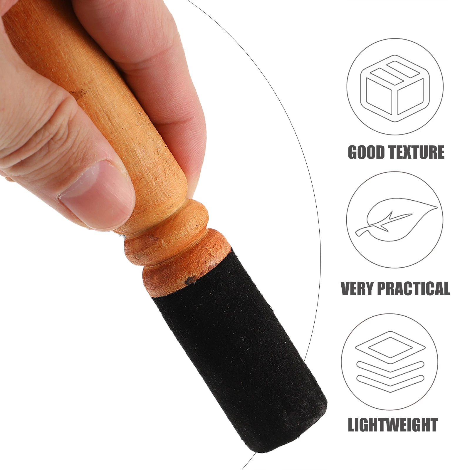 Handmade Nepalese Wooden Singing Bowl Stick Mallet for Meditation Yoga Sound Therapy Wood PU Material Fine Craftsmanship
Handmade Nepalese Wooden Singing Bowl Stick Mallet for Meditation Yoga Sound Therapy Wood PU Material Fine Craftsmanship