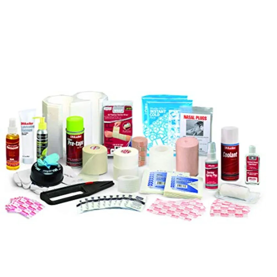 Sports Medicine Medi Kit Refill for Athletic Training Kits Supplies Only Bag Sold Separately for Teams for Men and Women
Sports Medicine Medi Kit Refill for Athletic Training Kits Supplies Only Bag Sold Separately for Teams for Men and Women