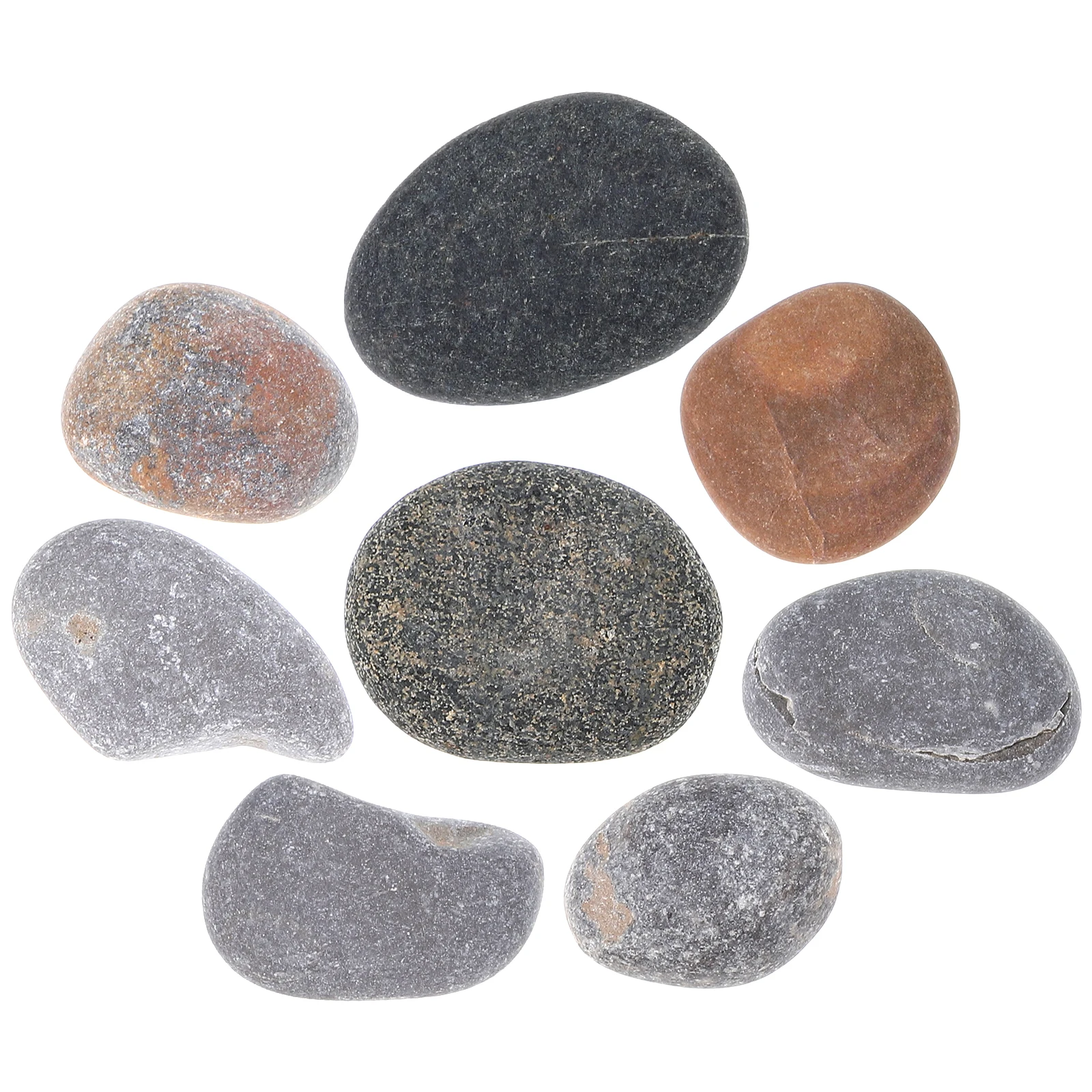 8pcs Smooth Rocks Stones Small Size Perfect for Childrens Drawing Painted Stones Crafts DIY Polishing Creation Garden Toy
8pcs Smooth Rocks Stones Small Size Perfect for Childrens Drawing Painted Stones Crafts DIY Polishing Creation Garden Toy