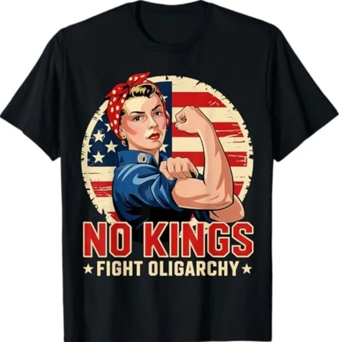 Vintage Oligarchy Fight Flag T-Shirt for Women and Girls
Vintage Oligarchy Fight Flag T-Shirt for Women and Girls