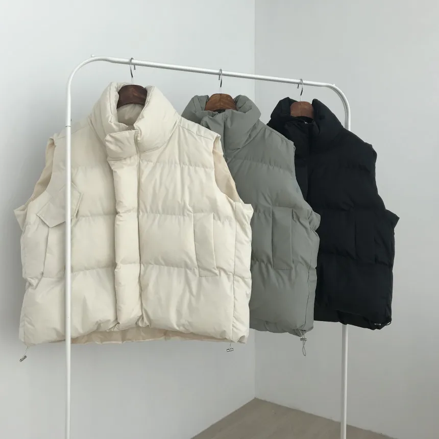 Zekye Women's Winter Jacket Down Cotton Bread Jacket Vest Woman Lightweight Padded Jackets Padding Down Jacket Women
Zekye Women's Winter Jacket Down Cotton Bread Jacket Vest Woman Lightweight Padded Jackets Padding Down Jacket Women