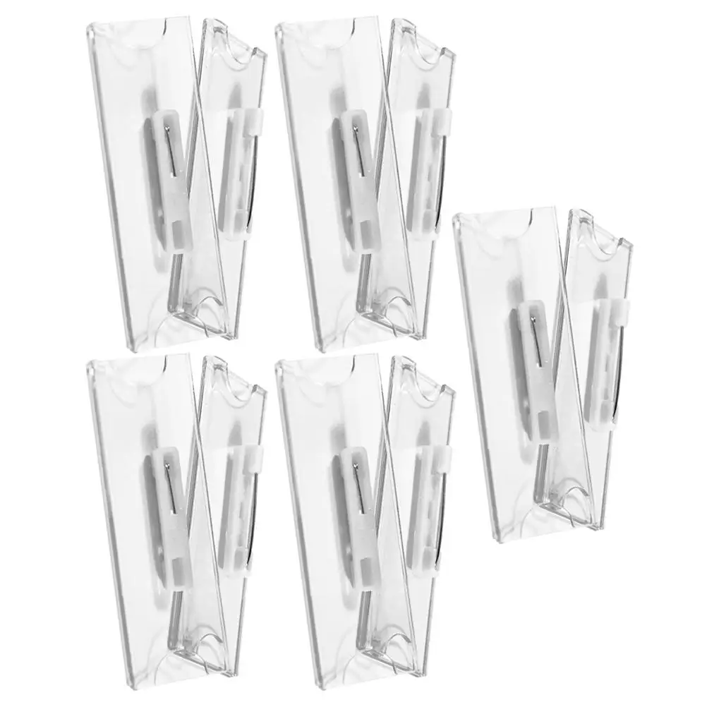 10pcs Acrylic Badge Holders 7X3cm Student ID Card Cases Lanyards Office School Meeting Name Tag Holder
10pcs Acrylic Badge Holders 7X3cm Student ID Card Cases Lanyards Office School Meeting Name Tag Holder