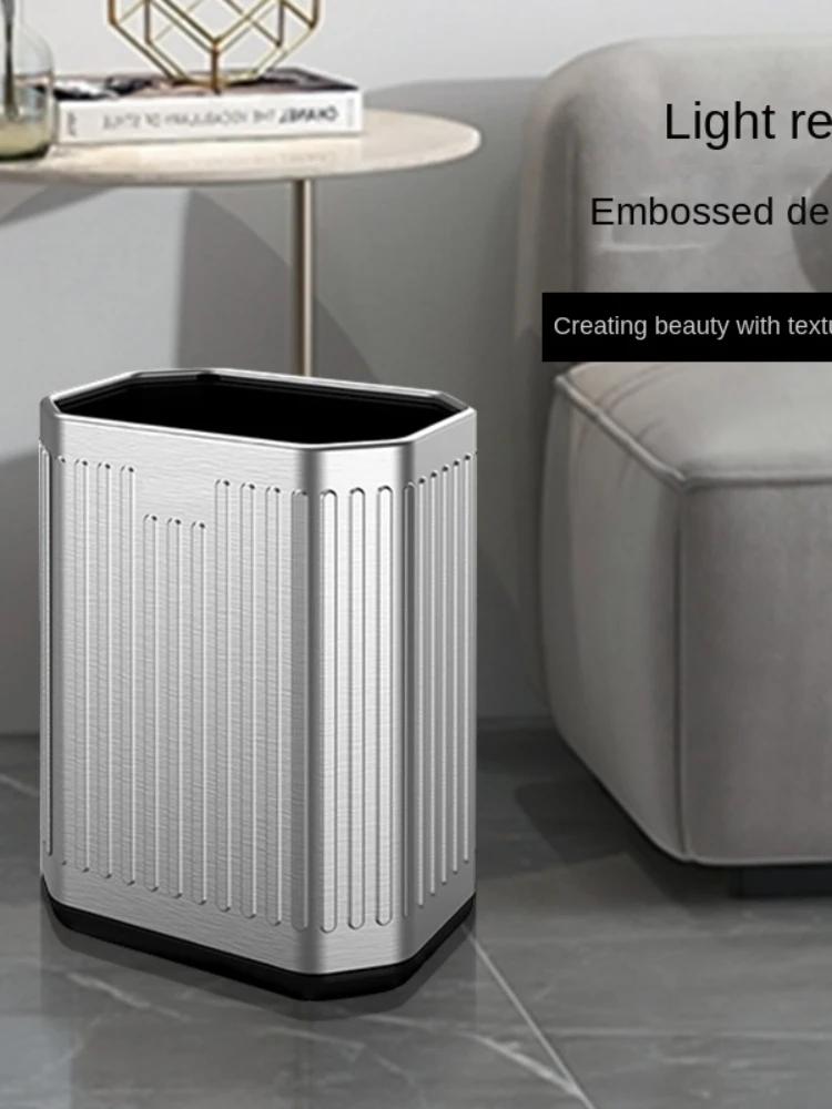 YFY Family Bedroom Bathroom Narrow Gap Shaped Stainless Steel Trash Can
YFY Family Bedroom Bathroom Narrow Gap Shaped Stainless Steel Trash Can