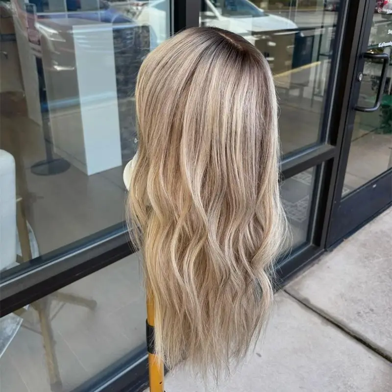 Ash Blonde with Brown Streaks Wig Women's Long Light Wigs HD Transparent 13x4 Synthetic Lace Front Wigs Cheap on Sale Clearance
Ash Blonde with Brown Streaks Wig Women's Long Light Wigs HD Transparent 13x4 Synthetic Lace Front Wigs Cheap on Sale Clearance