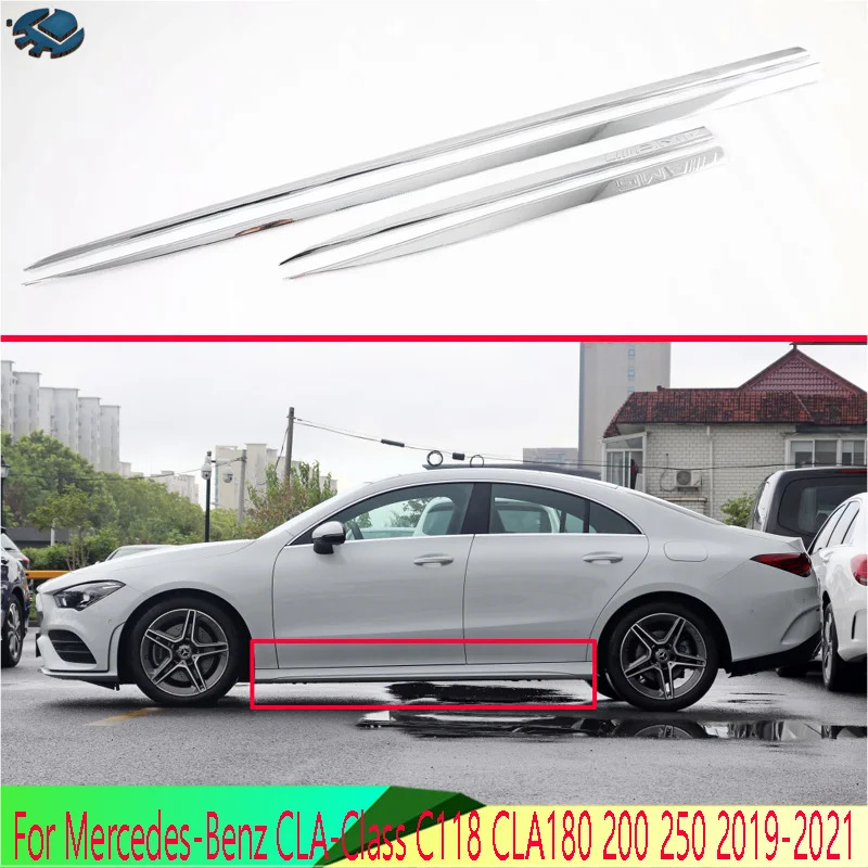 Для Mercedes-Benz CLA-Class C118 CLA180 200 250 2019-2021 автомобильные аксессуары ABS хромированная накладка на боковую дверь
Для Mercedes-Benz CLA-Class C118 CLA180 200 250 2019-2021 автомобильные аксессуары ABS хромированная накладка на боковую дверь