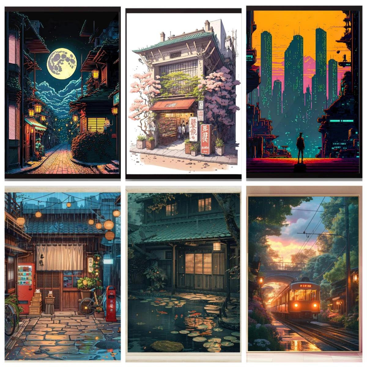1000 PCS Puzzles for Adults , Anime Street Store Jigsaw Puzzles Educational Games Colorful Puzzles Gifts Home Decor
1000 PCS Puzzles for Adults , Anime Street Store Jigsaw Puzzles Educational Games Colorful Puzzles Gifts Home Decor