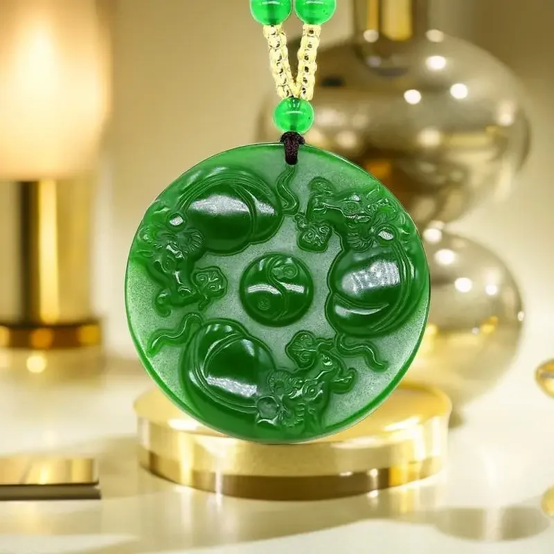 Jade Cattle Pendant Gemstones Necklaces Necklace Gifts for Women Gifts Designer Vintage Green Jasper Charms Jewelry Natural
Jade Cattle Pendant Gemstones Necklaces Necklace Gifts for Women Gifts Designer Vintage Green Jasper Charms Jewelry Natural