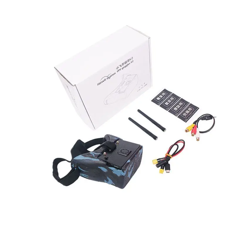 Hawkeye Little Pilot V2 Ultra Light Video Glasses 5.8G 48CH 800*480 Resolution 16:9/4:3 Adjustable for 5inch HD Display
Hawkeye Little Pilot V2 Ultra Light Video Glasses 5.8G 48CH 800*480 Resolution 16:9/4:3 Adjustable for 5inch HD Display