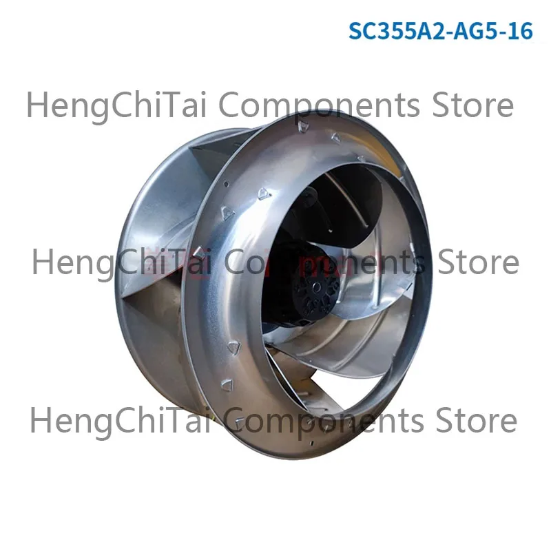 Brand new original SC355A2-AG5-16 230V 50Hz 210W 1.0A 1400RPM 2750m³/h data center cooling AC centrifugal fan
Brand new original SC355A2-AG5-16 230V 50Hz 210W 1.0A 1400RPM 2750m³/h data center cooling AC centrifugal fan
