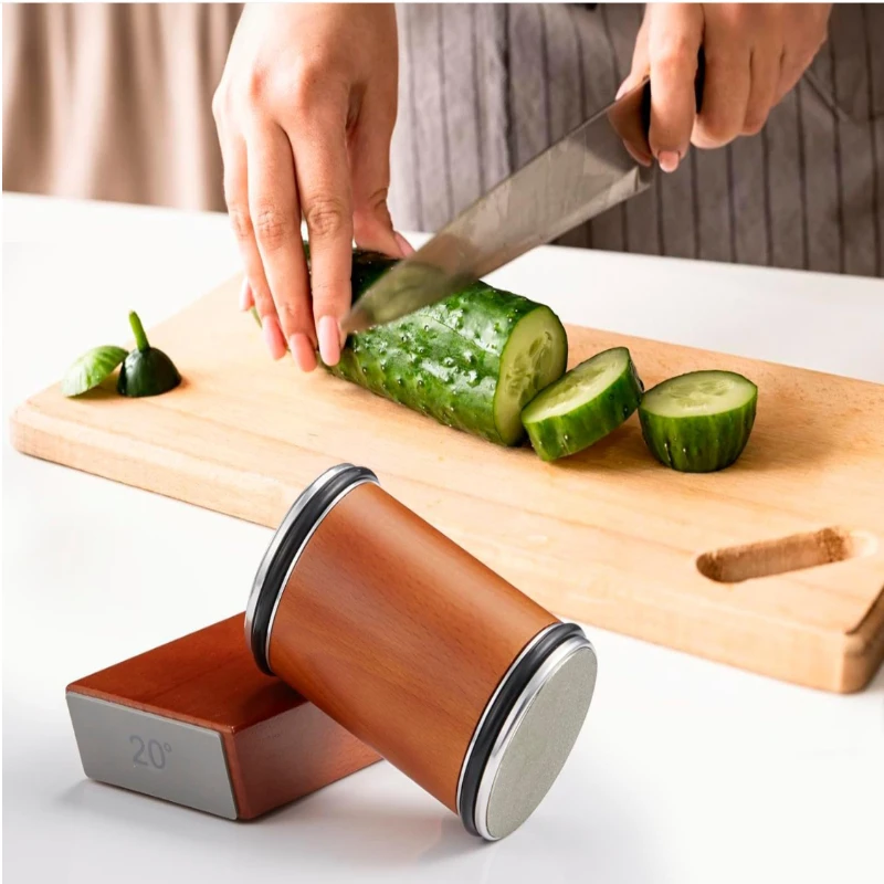 Upgraded 15/20° Rolling Knife Sharpener Kit With Magnetic Angle Rollers, Professional Kitchen Sharpening Accessory And Whetstone
Upgraded 15/20° Rolling Knife Sharpener Kit With Magnetic Angle Rollers, Professional Kitchen Sharpening Accessory And Whetstone