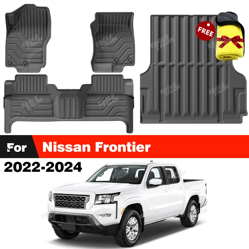 Для Nissan Frontier 2022 2023 2024, всепогодный напольный коврик из ТПЭ, коврик в багажник, ковер, автомобильная защита для интерьера, аксессуары
Для Nissan Frontier 2022 2023 2024, всепогодный напольный коврик из ТПЭ, коврик в багажник, ковер, автомобильная защита для интерьера, аксессуары
