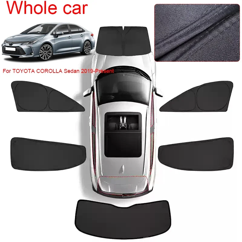 Car Window Specific Privacy Sunshade Curtain For Toyora COROLLA Sedan 2014-Present Auto Anti-UV Heat Insulation Protect Cover
Car Window Specific Privacy Sunshade Curtain For Toyora COROLLA Sedan 2014-Present Auto Anti-UV Heat Insulation Protect Cover