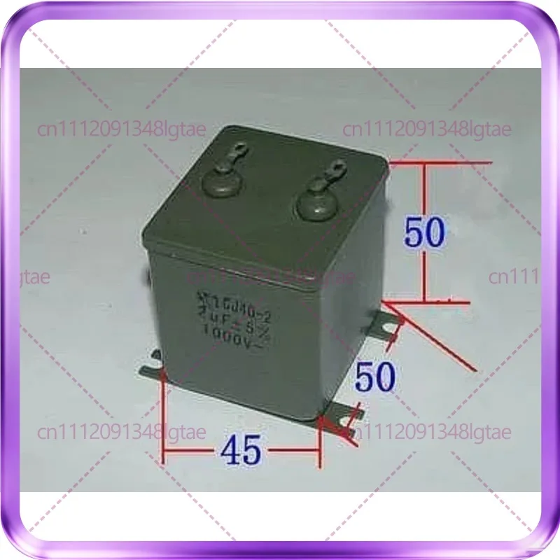 CJ41-2 10UF 630V ± 5% Platinum Machine, Iron Shell Capacitor for Inverter
CJ41-2 10UF 630V ± 5% Platinum Machine, Iron Shell Capacitor for Inverter