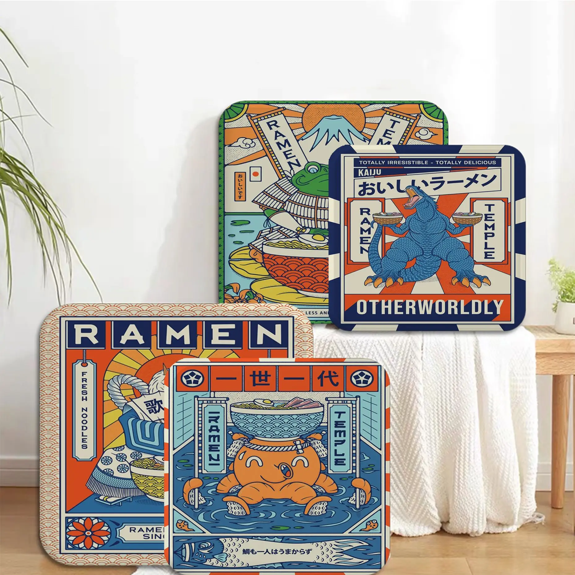 Japanese Foods Funny Ramen Noodles Cushion Mat Art Stool Pad Patio Home Kitchen Office Chair Seat Sofa Seat 40x40cm Seat Mat
Japanese Foods Funny Ramen Noodles Cushion Mat Art Stool Pad Patio Home Kitchen Office Chair Seat Sofa Seat 40x40cm Seat Mat
