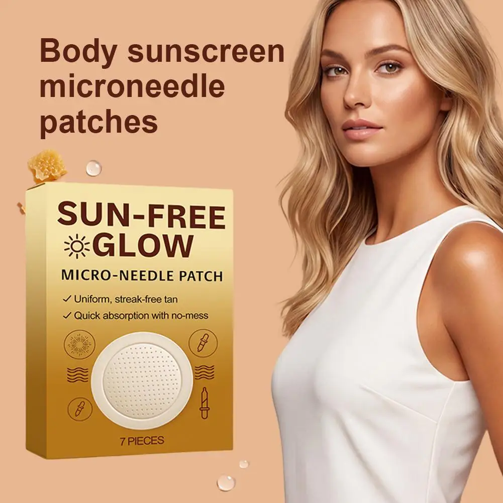 Sun-Free Glow Micro-Needle Tanning Patches, Streak-Free Natural Tan Stickers, Quick Absorption Sunless Body Skin Care
Sun-Free Glow Micro-Needle Tanning Patches, Streak-Free Natural Tan Stickers, Quick Absorption Sunless Body Skin Care