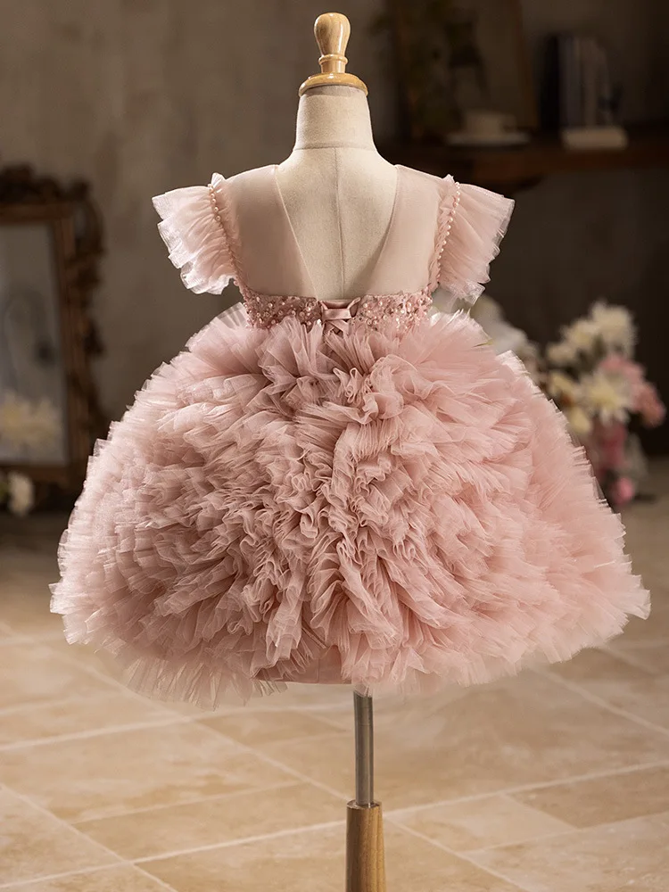 Custom Luxury Sequin Ruffle Tulle Flower Girl Dress Pageant Gown For Girls Princess Dress For Wedding Birthday Party Special
Custom Luxury Sequin Ruffle Tulle Flower Girl Dress Pageant Gown For Girls Princess Dress For Wedding Birthday Party Special