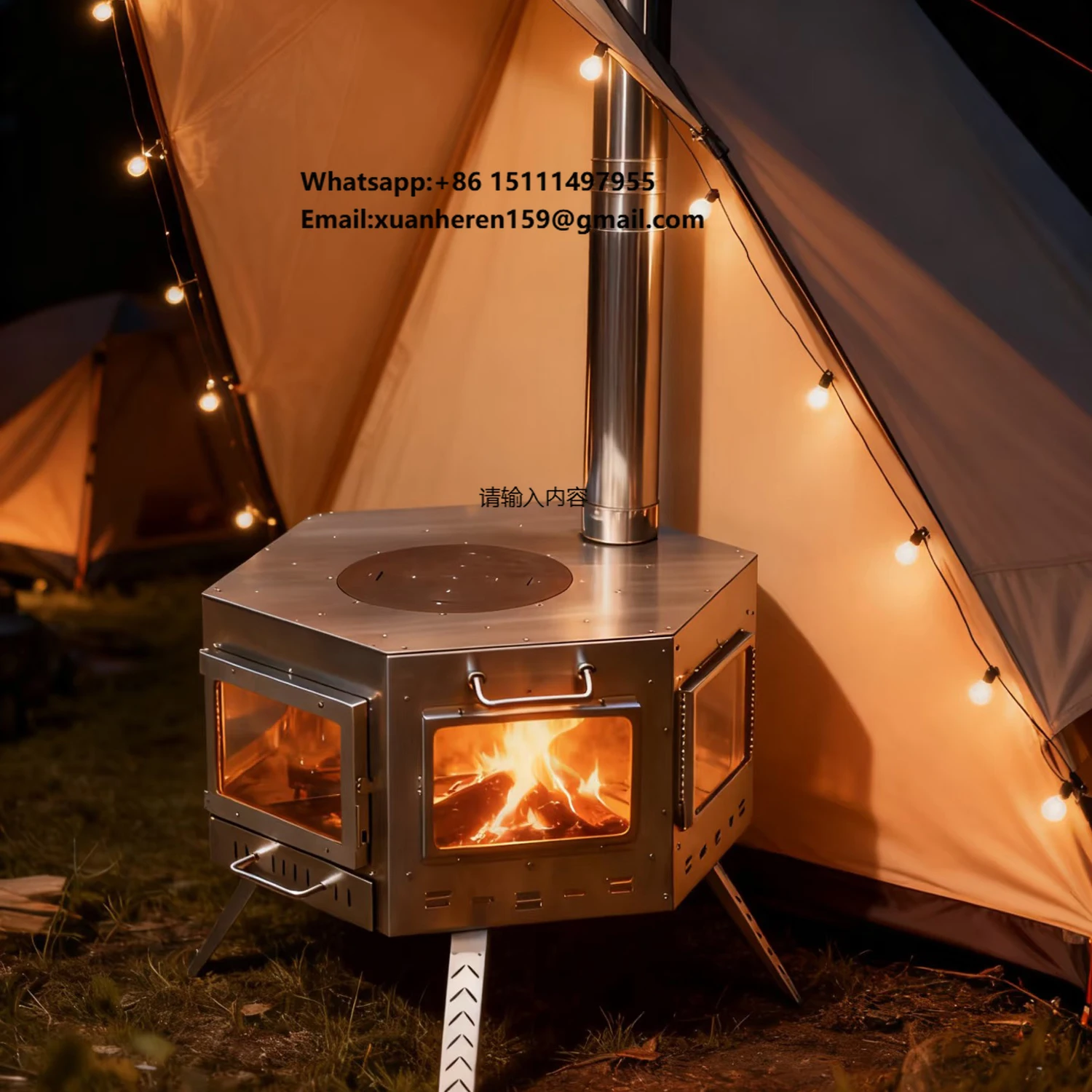 Portable Folding Outdoor Camping Stove Stainless Steel Charcoal BBQ Wood-fired Heating Lighting Cooking Stove with Chimney
Portable Folding Outdoor Camping Stove Stainless Steel Charcoal BBQ Wood-fired Heating Lighting Cooking Stove with Chimney