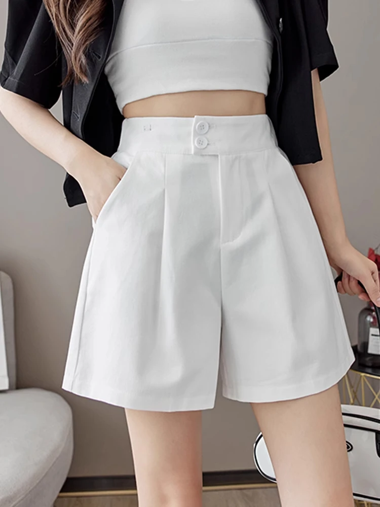 High Waist Loose Fit Pure Cotton orts Women's Summer Casual Thin Wide Leg Five-Quarter Pants Versatile Sli Small Stature
High Waist Loose Fit Pure Cotton orts Women's Summer Casual Thin Wide Leg Five-Quarter Pants Versatile Sli Small Stature
