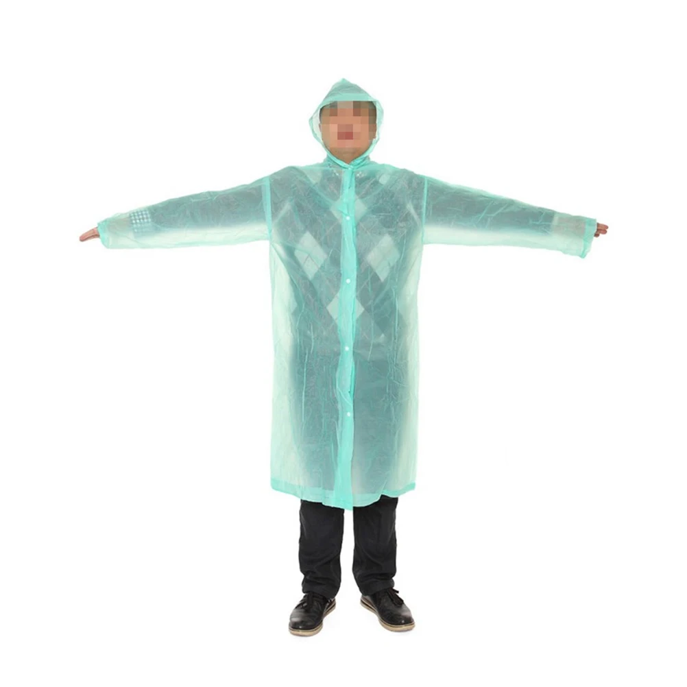 2Pcs Four Button Raincoat Poncho Waterproof Windproof Adult Hooded Disposable Clear Travel Camping One Size Fits Most
2Pcs Four Button Raincoat Poncho Waterproof Windproof Adult Hooded Disposable Clear Travel Camping One Size Fits Most