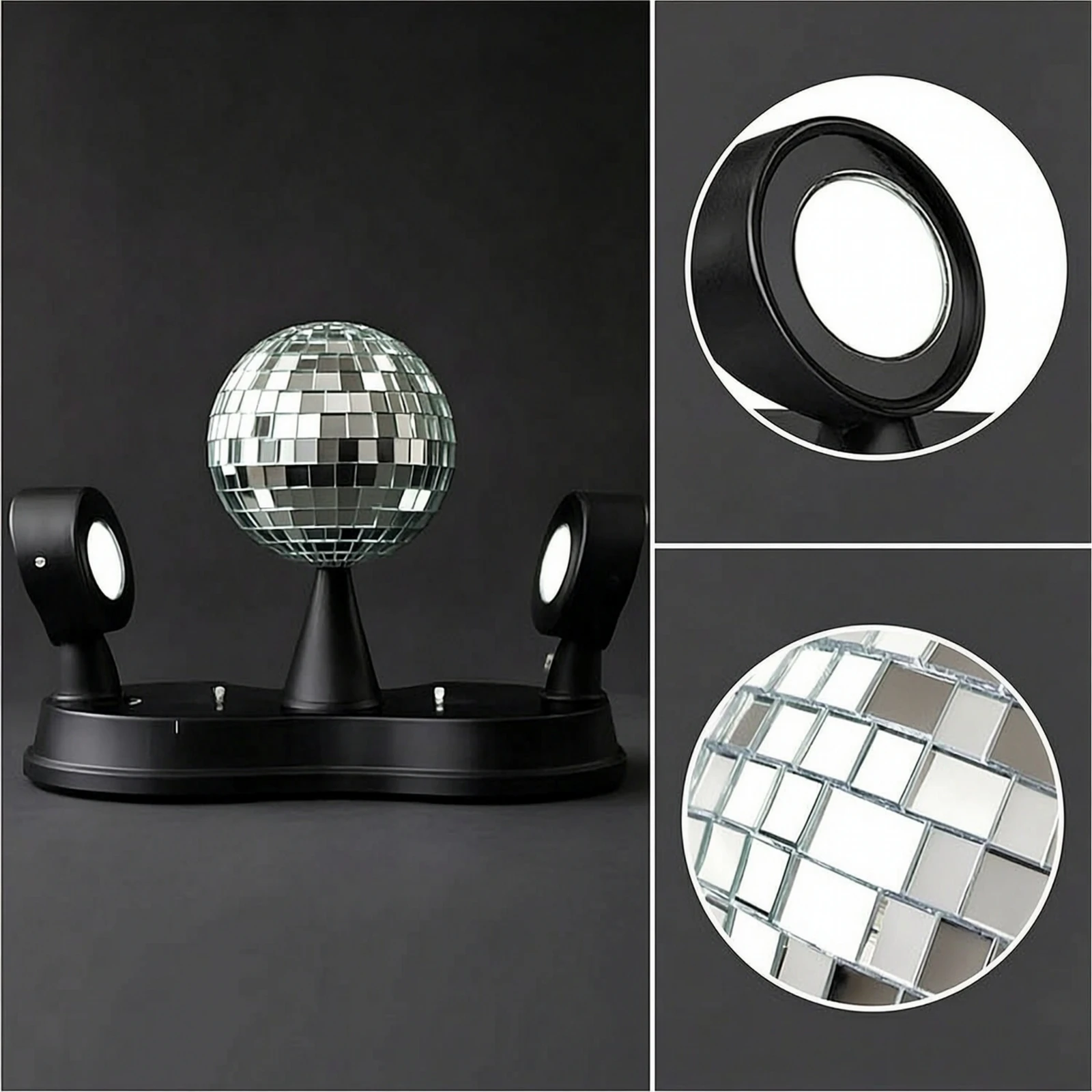 Party Light with Mirrored Ball Rotating Disco Ball Light DJ Party Lights Sturdy Sturdy for Home Celebration, KTV
Party Light with Mirrored Ball Rotating Disco Ball Light DJ Party Lights Sturdy Sturdy for Home Celebration, KTV