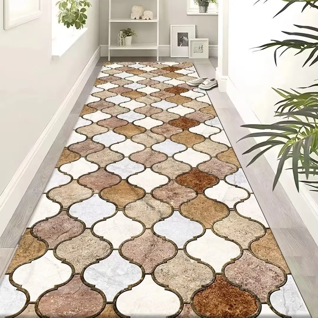 Persian Style Living Room Hall Carpet Long Hallway Corridor Rugs Non-slip Stairs Decor Runner Rug Kitchen Mat Size Customized
Persian Style Living Room Hall Carpet Long Hallway Corridor Rugs Non-slip Stairs Decor Runner Rug Kitchen Mat Size Customized