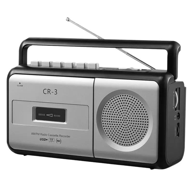 Hot-MP3 Player Recorder AM/FM Radio, Boombox Stereo Portable Cassette Tape Player For Home Outdoor-US Plug
Hot-MP3 Player Recorder AM/FM Radio, Boombox Stereo Portable Cassette Tape Player For Home Outdoor-US Plug