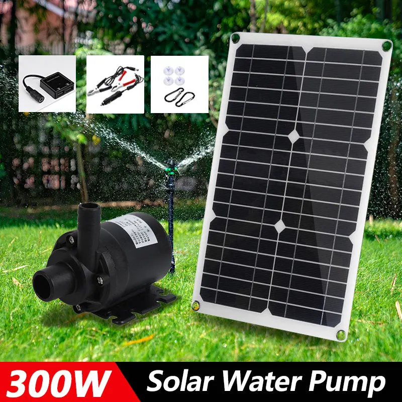 300W Solar Panel Power Bank 800L/H WaterPump Set Ultra-quiet Submersible Water Pump Motory Fish Pond Garden Fountain Decoration
300W Solar Panel Power Bank 800L/H WaterPump Set Ultra-quiet Submersible Water Pump Motory Fish Pond Garden Fountain Decoration