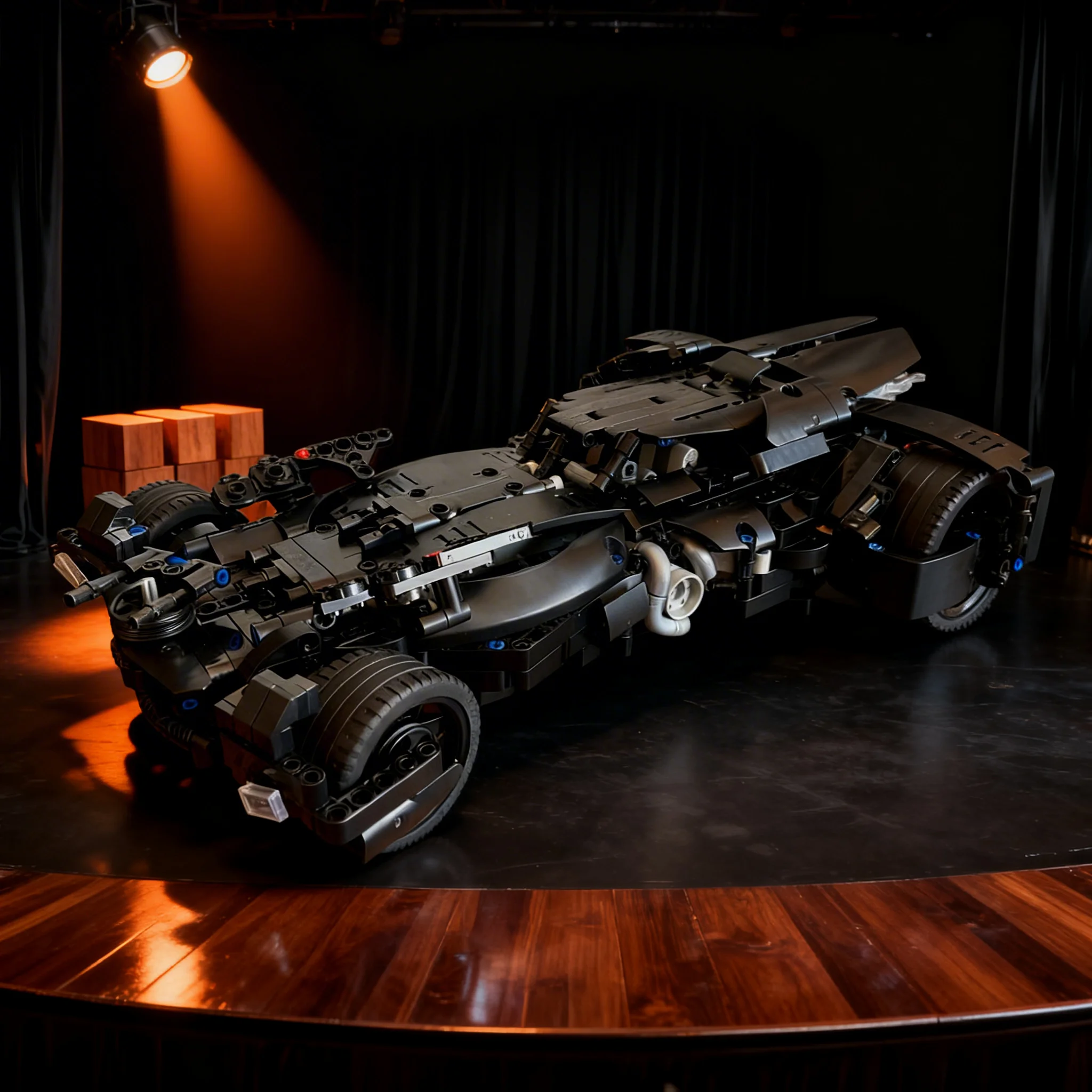 792pcs MOC Technical Bvs Batmobile Super Heroes Dark Knight Vehicle Engineering Model Building Blocks Advanced Craft Toy Gift
792pcs MOC Technical Bvs Batmobile Super Heroes Dark Knight Vehicle Engineering Model Building Blocks Advanced Craft Toy Gift
