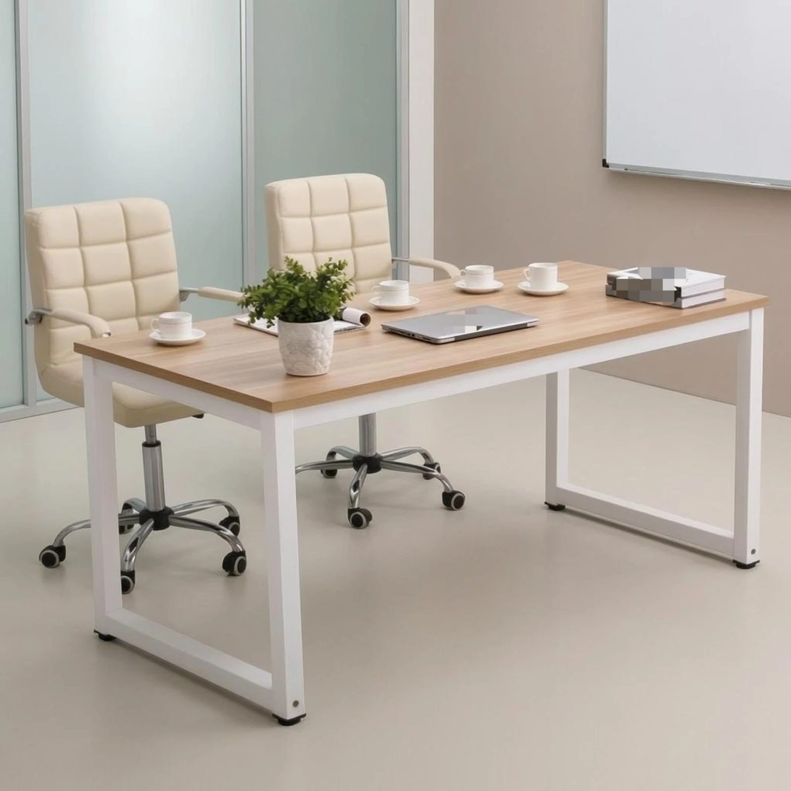 Home Office Desk Modern Computer Desk Spacious Desktop Minimalist Style for Study, Bedroom
Home Office Desk Modern Computer Desk Spacious Desktop Minimalist Style for Study, Bedroom