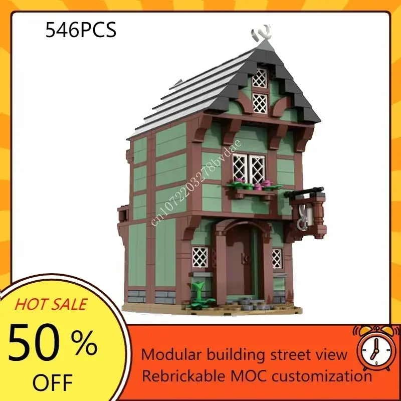 Medieval Tailor's House MOC Creative Medieval Architecture Castle Model Custom Puzzles Architecture Assembly Model Toys Gift
Medieval Tailor's House MOC Creative Medieval Architecture Castle Model Custom Puzzles Architecture Assembly Model Toys Gift