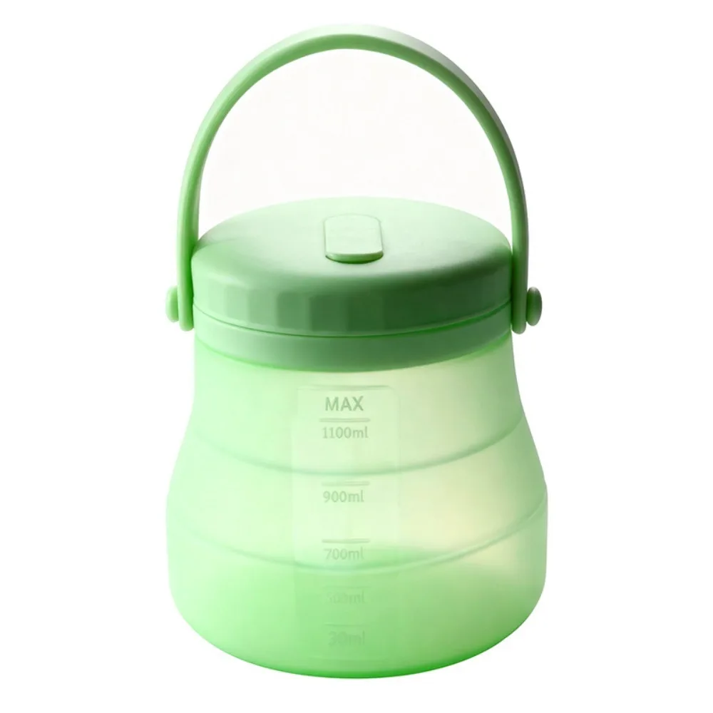 800/1200/1500ml Fresh Keeping Bucket Leak-Proof with Handle Silicone Food Storage Container with Scale Heat Resistant Kimchi Jar
800/1200/1500ml Fresh Keeping Bucket Leak-Proof with Handle Silicone Food Storage Container with Scale Heat Resistant Kimchi Jar