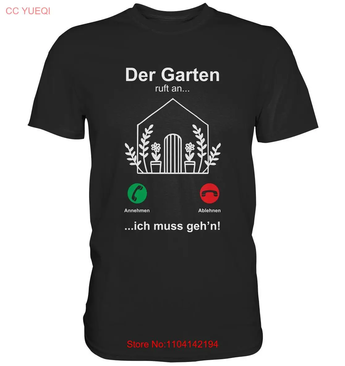 Футболка Garden Calling Funny Gardener премиум-класса с длинными или короткими рукавами
Футболка Garden Calling Funny Gardener премиум-класса с длинными или короткими рукавами