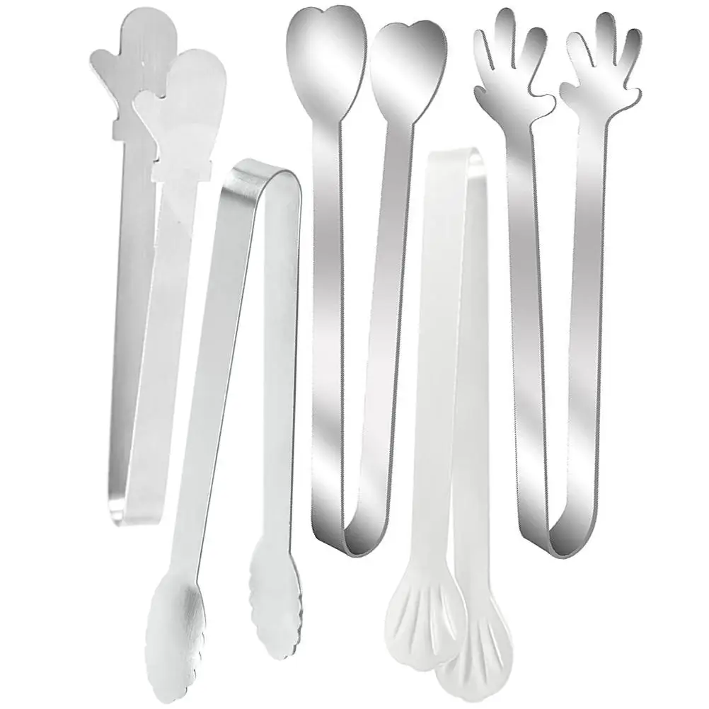 5 Pcs Mini Stainless Steel Food Tongs Kitchen Gadgets Anti scald Coffee Serving Bread Salad Nonslip Buffet Steak Tools Easy
5 Pcs Mini Stainless Steel Food Tongs Kitchen Gadgets Anti scald Coffee Serving Bread Salad Nonslip Buffet Steak Tools Easy