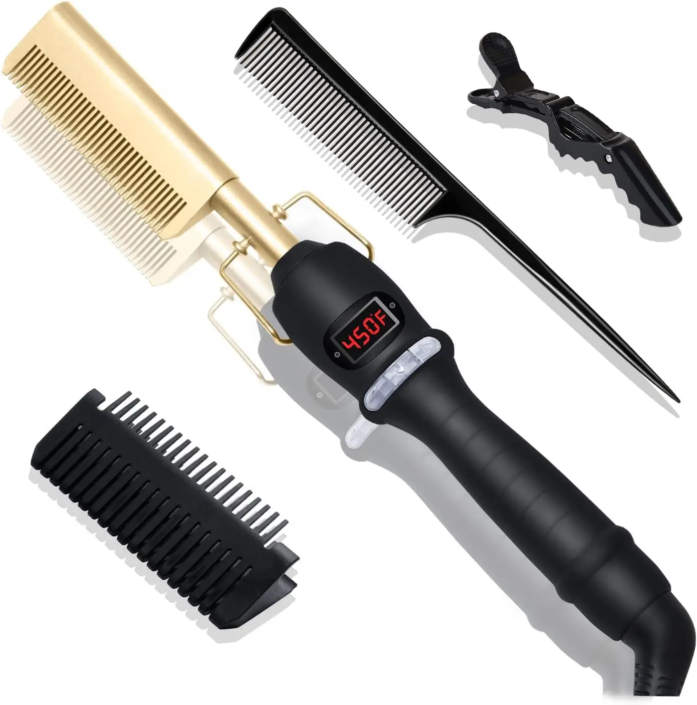 UNTIOR 3 в 1, выпрямительная расческа для волос, многофункциональная портативная дорожная керамическая расческа, электрический выпрямитель для волос и париков
UNTIOR 3 в 1, выпрямительная расческа для волос, многофункциональная портативная дорожная керамическая расческа, электрический выпрямитель для волос и париков