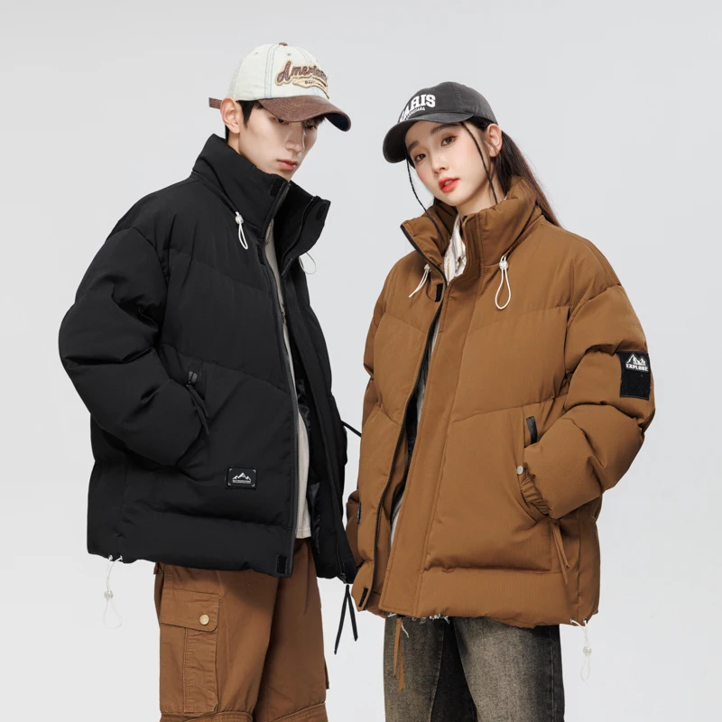 Warm Cotton Padded Jaet American Corduroy Stand Collar Men's Winter Outerwear Youth Faion Loose Fit Coat Couples
Warm Cotton Padded Jaet American Corduroy Stand Collar Men's Winter Outerwear Youth Faion Loose Fit Coat Couples