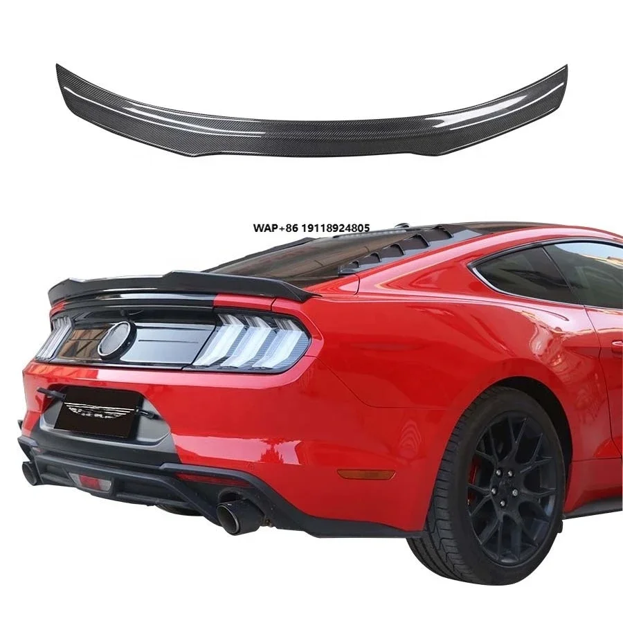 Mustang GT 5.0 2.3T 2015-2023 Carbon Fiber Rear Spoiler with Ducktail Deck Tail Wing Body Kit Accessories
Mustang GT 5.0 2.3T 2015-2023 Carbon Fiber Rear Spoiler with Ducktail Deck Tail Wing Body Kit Accessories