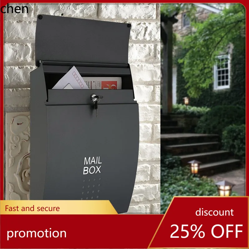 Ht printed community logo mailbox european style house stainless steel letter box outdoor wall-mounted suggestion box mailbox
Ht printed community logo mailbox european style house stainless steel letter box outdoor wall-mounted suggestion box mailbox