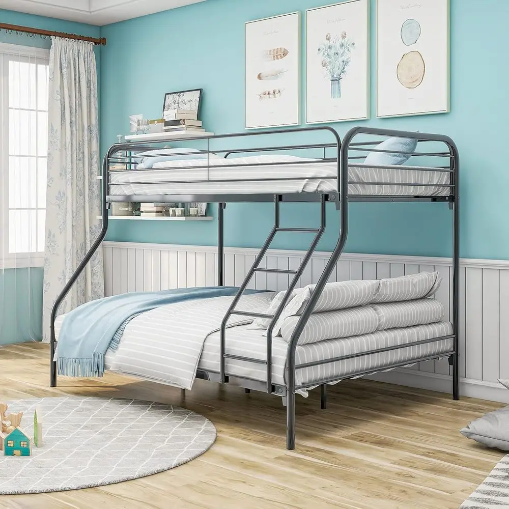 Durable Metal Twin Bunk Bed with Enhanced Guardrail and Ladder for Kids, Teens, and Adults
Durable Metal Twin Bunk Bed with Enhanced Guardrail and Ladder for Kids, Teens, and Adults