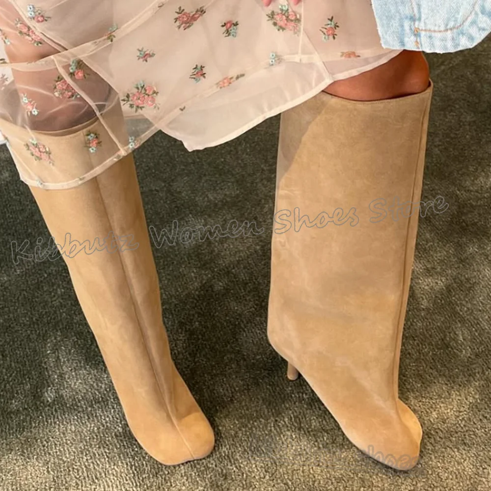 Knee High Boots Suede Solid Color Slip-On Square Toe Thin Heels Luxury Elegant Concise Sexy Fashion Novelty Spicy Girls Shoes
Knee High Boots Suede Solid Color Slip-On Square Toe Thin Heels Luxury Elegant Concise Sexy Fashion Novelty Spicy Girls Shoes