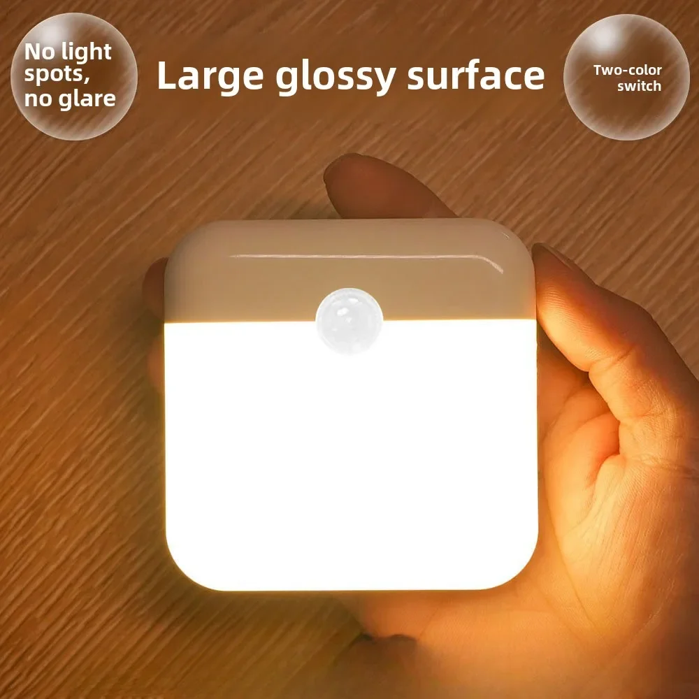Induction Light Human Body Induction Light Intelligent Charging Two-color USB Magnetic LED Night Light Automatically Lights Up
Induction Light Human Body Induction Light Intelligent Charging Two-color USB Magnetic LED Night Light Automatically Lights Up