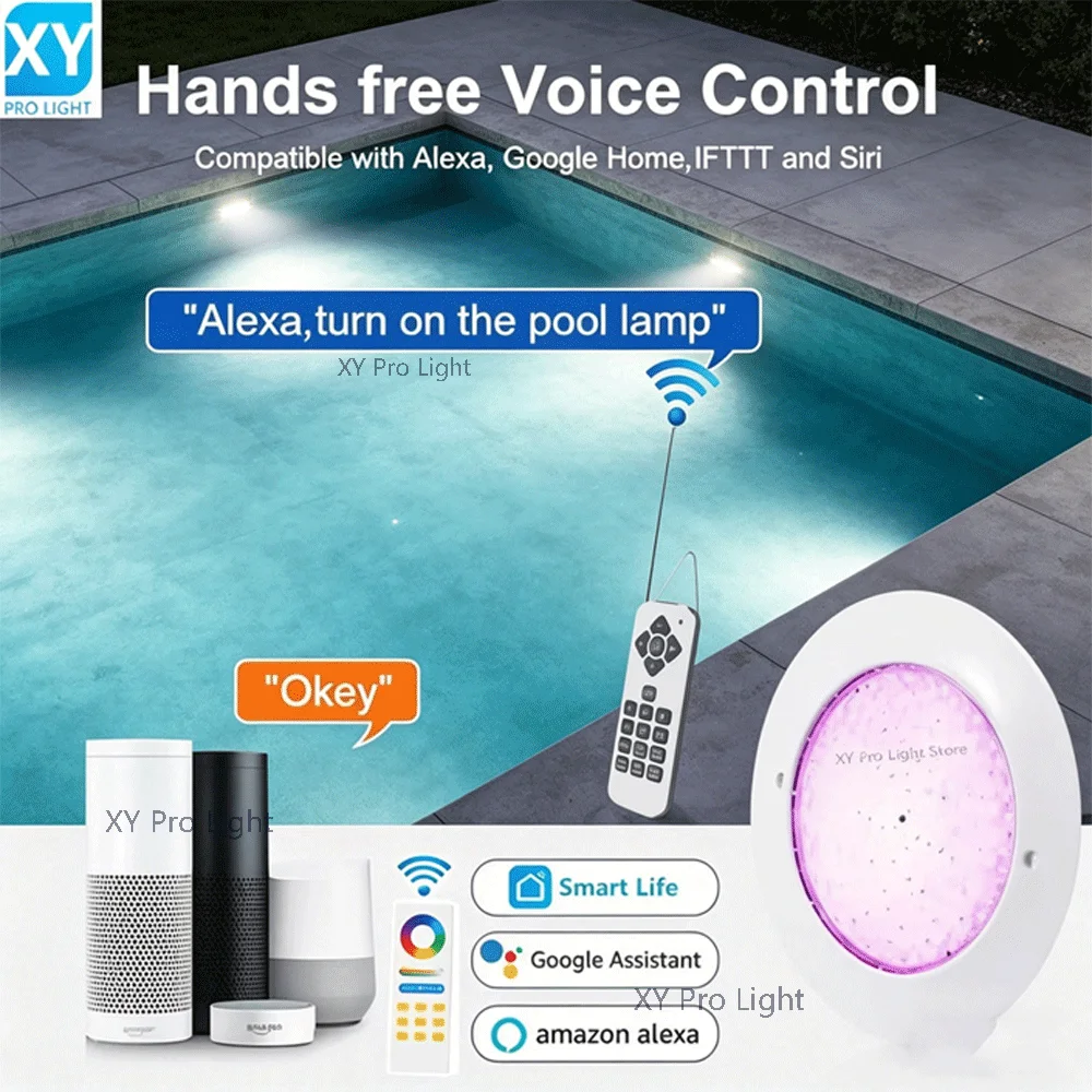 25W 35W LED Swimming Pool Light 12W 18W Underwater Wall Hanging Without Opening Outdoor Landscape Lighting APP Remote Control
25W 35W LED Swimming Pool Light 12W 18W Underwater Wall Hanging Without Opening Outdoor Landscape Lighting APP Remote Control