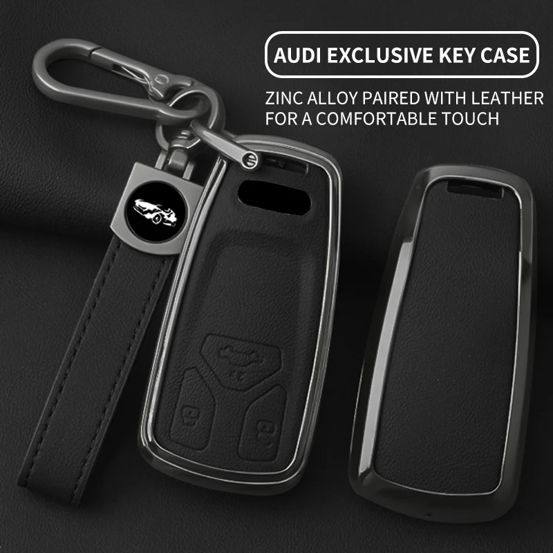 Zinc alloy car key cover remote protection cover Compatible for Audi Q5 2018 2019 2020 2021 car key cover accessories
Zinc alloy car key cover remote protection cover Compatible for Audi Q5 2018 2019 2020 2021 car key cover accessories