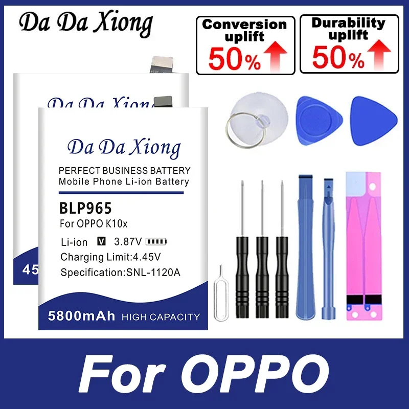 Новый аккумулятор BLP659 BLP879 BLP925 для OPPO OnePlus Realme Reno A1 Ace Ace2 7 8T 10R 11 9 10 A36 A96 R15 K10x Pro+ Find X(HC)
Новый аккумулятор BLP659 BLP879 BLP925 для OPPO OnePlus Realme Reno A1 Ace Ace2 7 8T 10R 11 9 10 A36 A96 R15 K10x Pro+ Find X(HC)