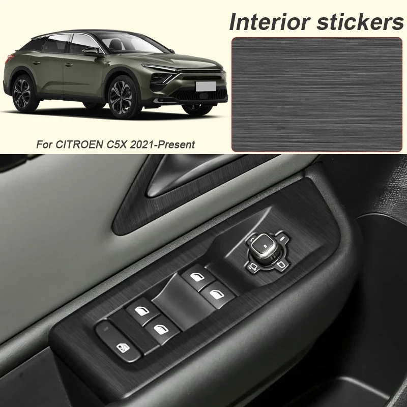 Автомобильная карбоновая внутренняя наклейка, авто оконная подъемная панель, наклейка, защитная пленка для двери, аксессуар для CITROEN C5X 2021-Present LHD
Автомобильная карбоновая внутренняя наклейка, авто оконная подъемная панель, наклейка, защитная пленка для двери, аксессуар для CITROEN C5X 2021-Present LHD