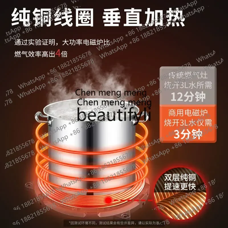 Zi5556New arrive Commercial Induction Cooker 15kw High Power Soup Cooker Braised Meat Flat Surface Catering Canteen Low Soup Coo
Zi5556New arrive Commercial Induction Cooker 15kw High Power Soup Cooker Braised Meat Flat Surface Catering Canteen Low Soup Coo